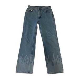 The Ragged Priest Blue Flame Straight Jeans